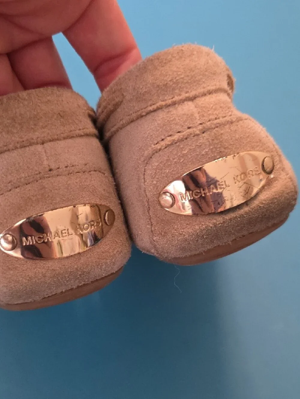 Michael Kors suede moccasin